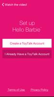 Hello Barbie Companion App ảnh chụp màn hình 1