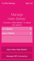 Hello Barbie Companion App captura de pantalla 2