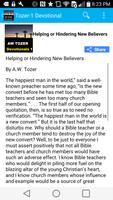 Tozer Devotional -Series 1 截图 1