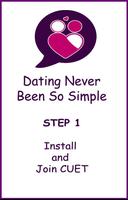 Cuet - Chating , Flirting and Dating App poster