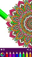 Coloriage Mandala fleur - Thérapie de couleur capture d'écran 2