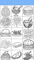 Coloriage des aliments - Livre de recettes capture d'écran 3