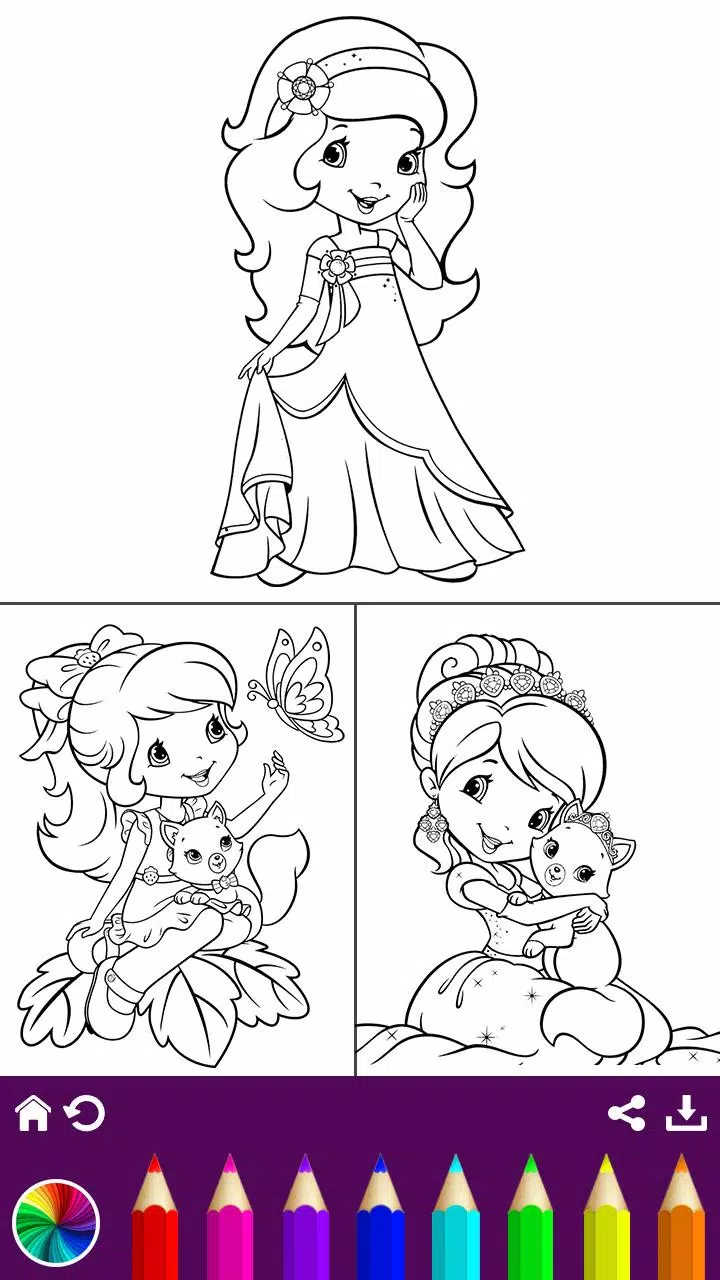 Download do APK de Princesa Para Colorir para Android