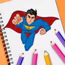 Superhero Coloring - Pixie Painting Book APK