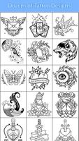 Livre de coloriage de tatouage capture d'écran 3