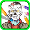 Zombie World - Pixie livre de coloriage