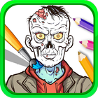 Zombie World - Pixie livre de coloriage icône