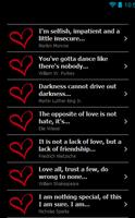 Love Quotes تصوير الشاشة 2