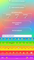 Color Rainbow Keyboard Emoji screenshot 1