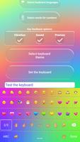 Color Rainbow Keyboard Emoji screenshot 3