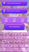 Cherry Blossom Keyboard Theme اسکرین شاٹ 1