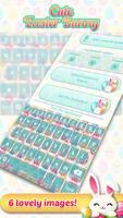 Cute Easter Bunny Keyboard screenshot 2