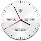 Analog Clock Widget with Date icon