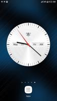 Analog Clock Widget with Date poster