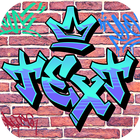 Graffiti Creator on Photo Text icon