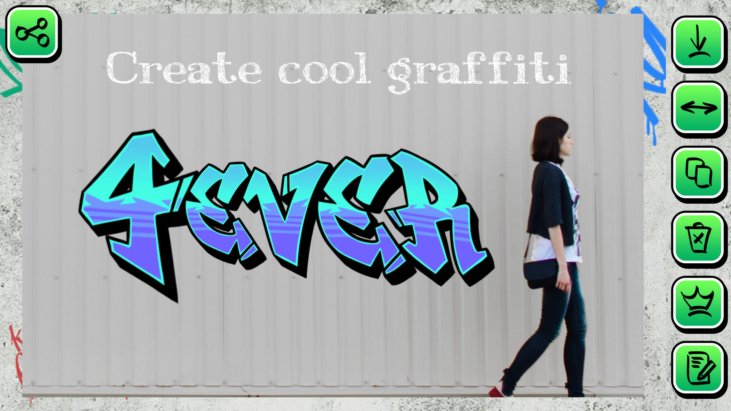 Graffiti Creator on Photo Text for Android APK Download