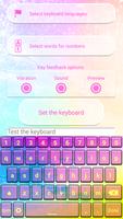 Dream Colors Keyboard Theme โปสเตอร์