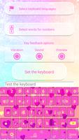 Dream Colors Keyboard Theme ภาพหน้าจอ 1