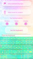 Dream Colors Keyboard Theme capture d'écran 3