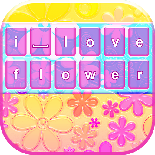 Flower Custom Keyboard Theme