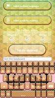 Hipster Custom Keyboard Theme capture d'écran 1