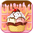 Ice Cream SMS Keyboard Theme icône
