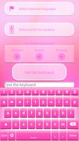 Neon Pink Keyboard Theme 스크린샷 2