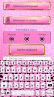 Pink Cheetah Keypad Customizer Affiche