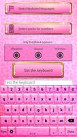 Roze Jachtluipaard Toetsenbord screenshot 1