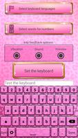 Roze Jachtluipaard Toetsenbord screenshot 2