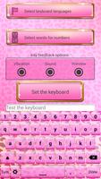 Roze Jachtluipaard Toetsenbord screenshot 3