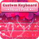 Custom Keyboard Heart Pink APK
