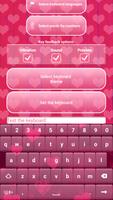 Custom Keyboard Heart Pink capture d'écran 3