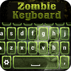 Zombie Tastatur Thema Zeichen