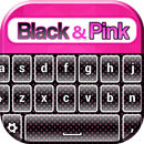 Black and Pink Keyboard Theme APK