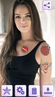 3 Schermata Tatuaggi a Colori sulle Foto