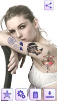 2 Schermata Tatuaggi a Colori sulle Foto