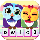 Cute Owl Keypad Changer আইকন