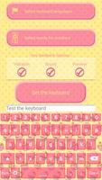 برنامه‌نما Cute Cupcake Keyboard Theme عکس از صفحه