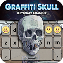 Graffiti Skull Keyboard Changer APK