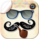 Hipster Stickers Photo Editor APK