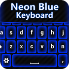 Neon Blue Keyboard Changer icône