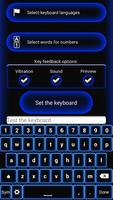 Neon Blue Keyboard Changer capture d'écran 2