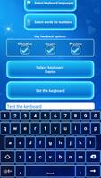 नियॉन ब्लू कीबोर्ड इमोजी साथ स्क्रीनशॉट 2