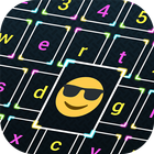 Brillo de Neón Tema de Teclado icono