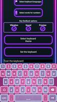 برنامه‌نما Neon Glow Keyboard Changer عکس از صفحه
