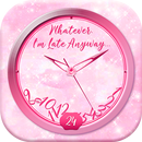 Pastel Colors Wallpaper Clock APK