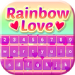 Rainbow Love Keyboard Theme