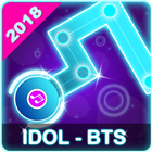 ikon BTS Dancing Line: KPOP Music Dance Line Tiles Game