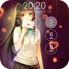 Anime Lock screen Zeichen
